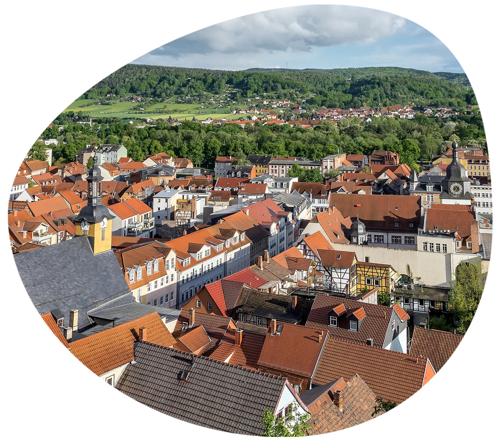 Webdesign Rudolstadt - Blick auf Rudolstadt